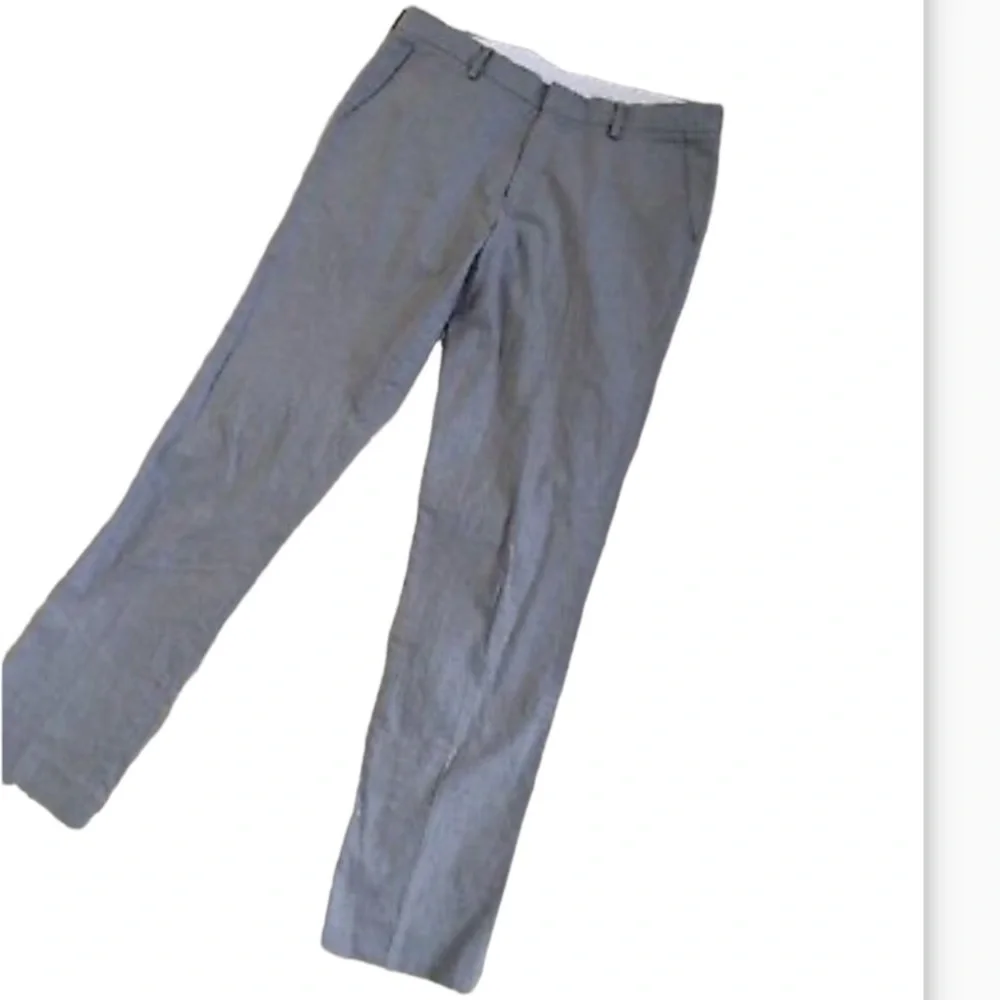 J Crew Urban Bowery Slim Cotton Twill Men’s Pants Sz 34/34 Excellent Condition